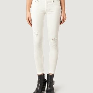 All Saints White Mast Jeans